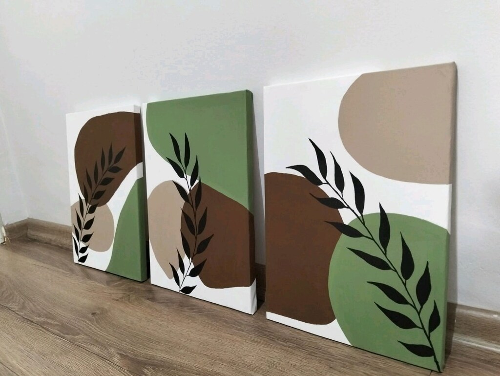 3 lü set BOHEM DEKORATİF TABLO - 3
