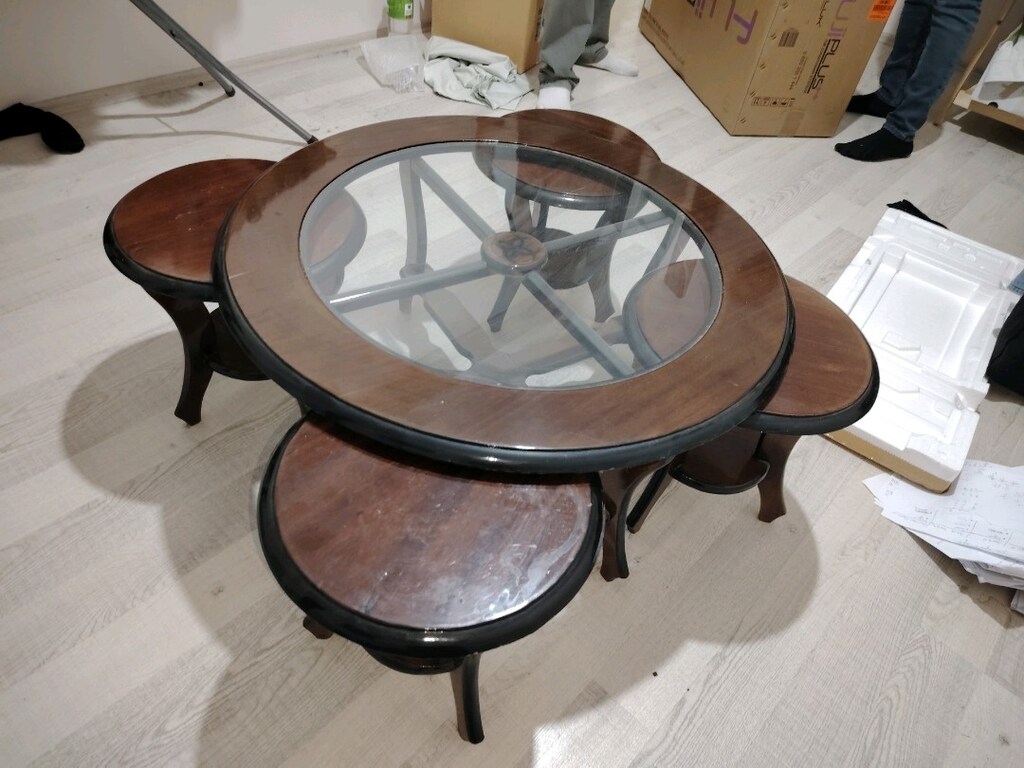 Nostaljik orta sehpa - 2