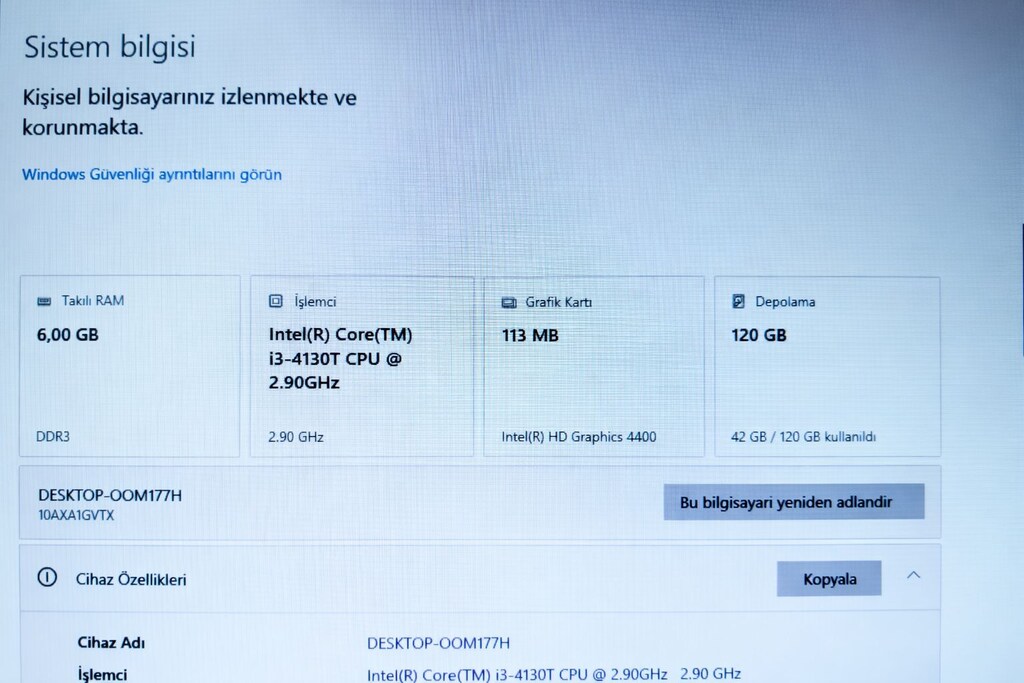 Lenovo M73 Mini PC | Intel i3 | 6GB RAM | 120GB SSD | Win 10/11 - 6
