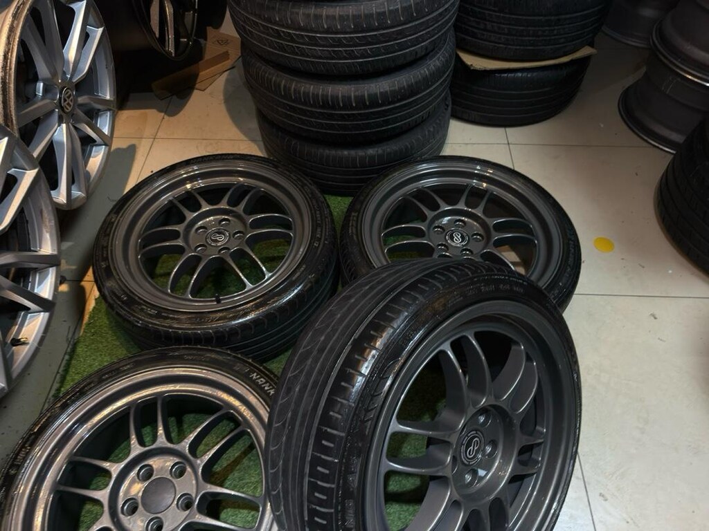 17 İNÇ 5x100 ENKEİ RFP 01 JANT LASTİK TAKIMI TAKAS OLUR EGEA POLO - 7