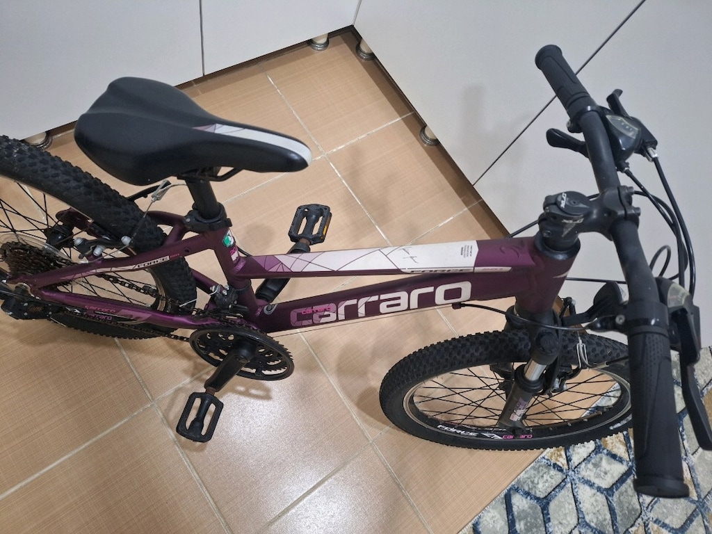 sıfır ayarında 20 jant carraro force 201 vitesli çocuk bisikleti - 9