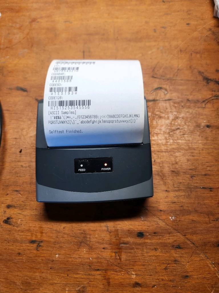 hprt mps3 mobil termal yazıcı MÜKEMMEL DURUMDA - 2
