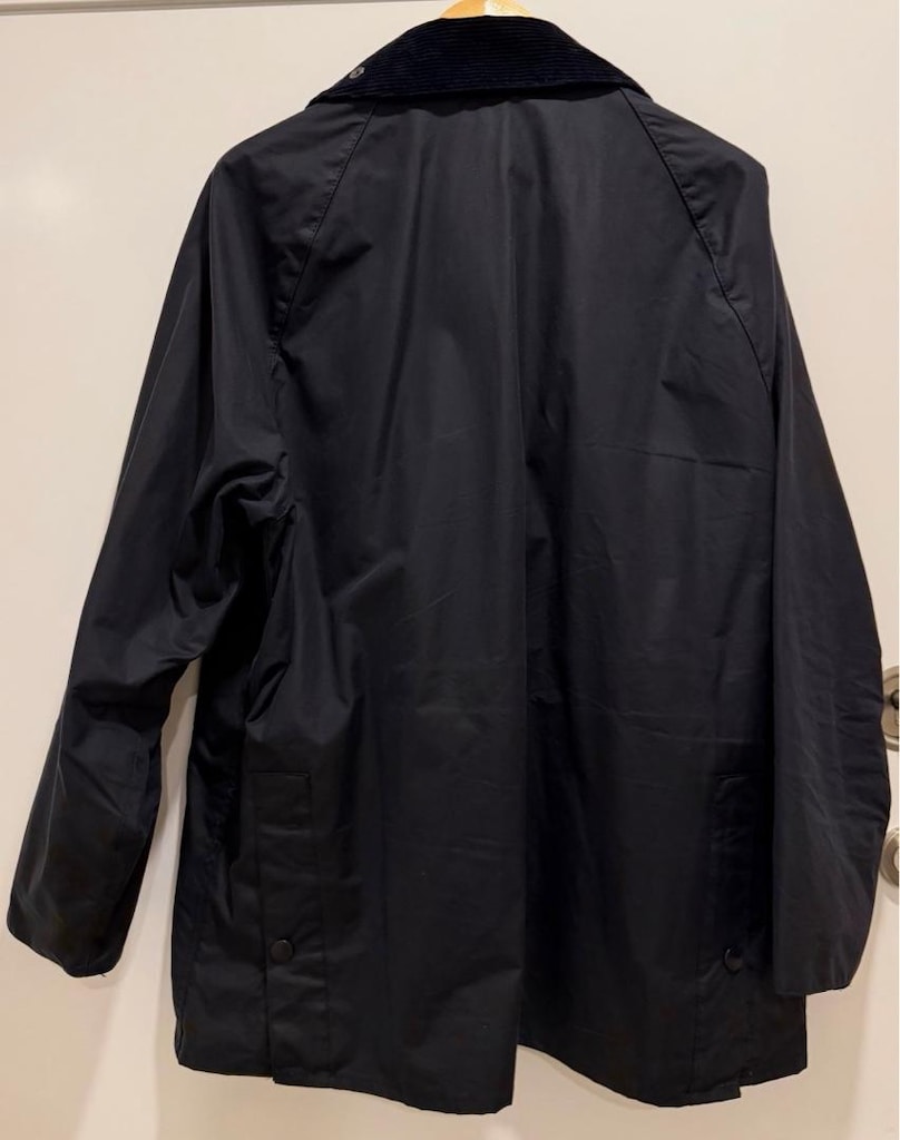 SIFIR ORJINAL BARBOUR BEDALE WAX MONT44/XXLbeden LACİVERT RENK - 6