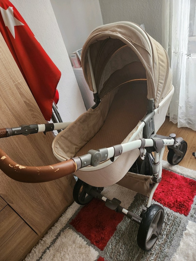 çift yönlü bebek arabası - 4