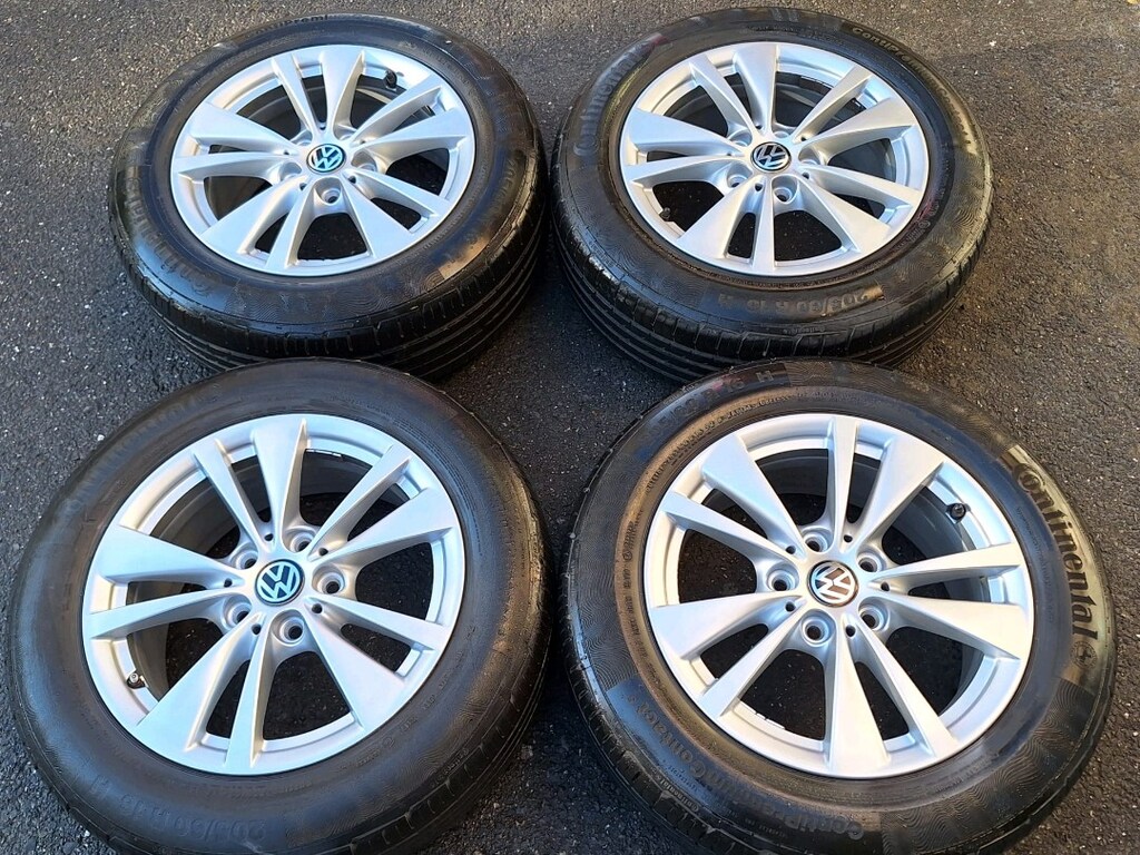 205 60 16 ORJINAL TRANSPORTER JANT LASTİK TAKIMI TRANSPORTER BMW TRAFK - 6