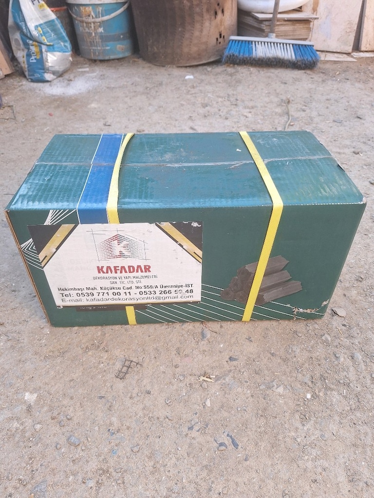 sıfır ürün 10 kg delikli mangal kömürü - 5
