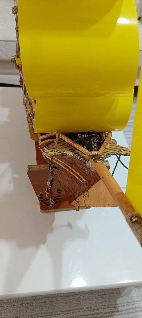 ahşap maket gemi - 13