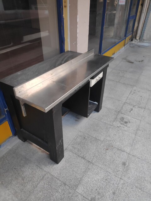 Metal Duvar Rafı Paslanmaz 130x30cm Raf