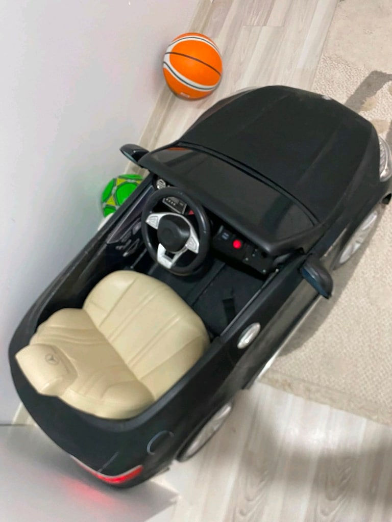 Mercedes Lisanslı Akülü Araba - Kumandalı - Bluetooth - Şarjlı - Çok T - 3
