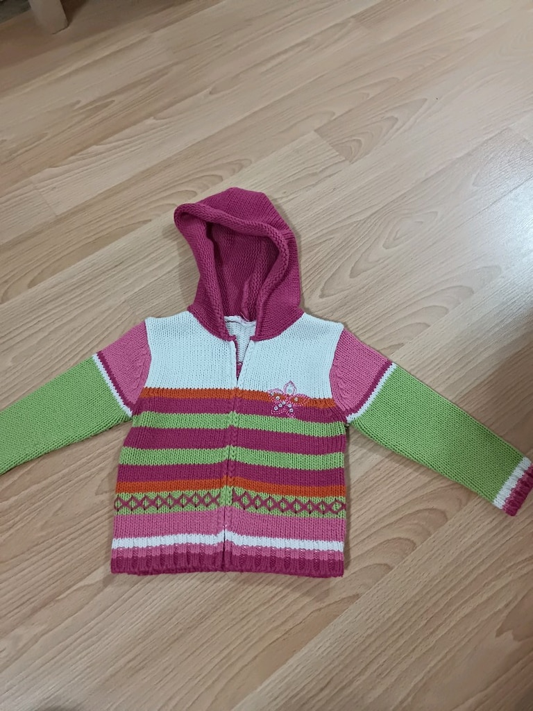 çocuk kadife pijama hirka sweat - 8