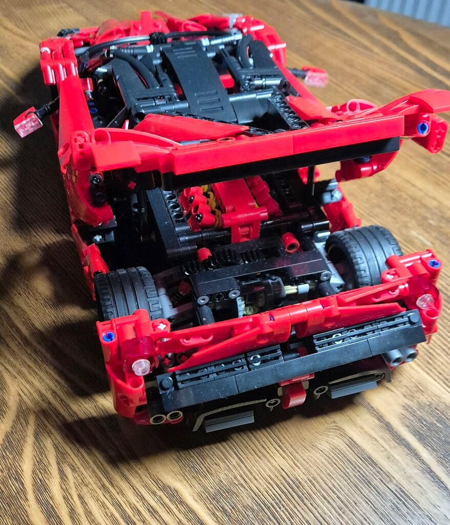 ZheGao 1580 Parça Ferrari Lego 1:10 Büyük Ölçek - 10