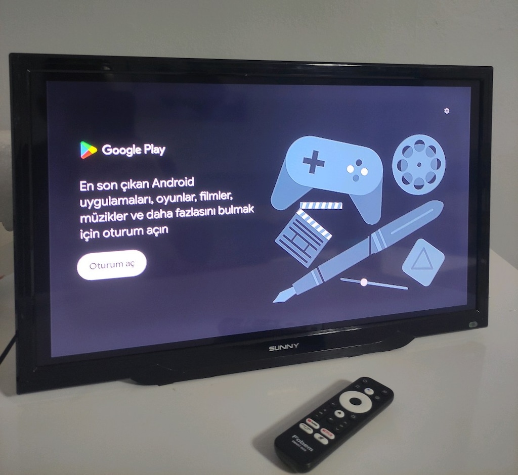 LED televizyon 23 inç 61 ekran Android sistem TVboX ile birlikte - 3