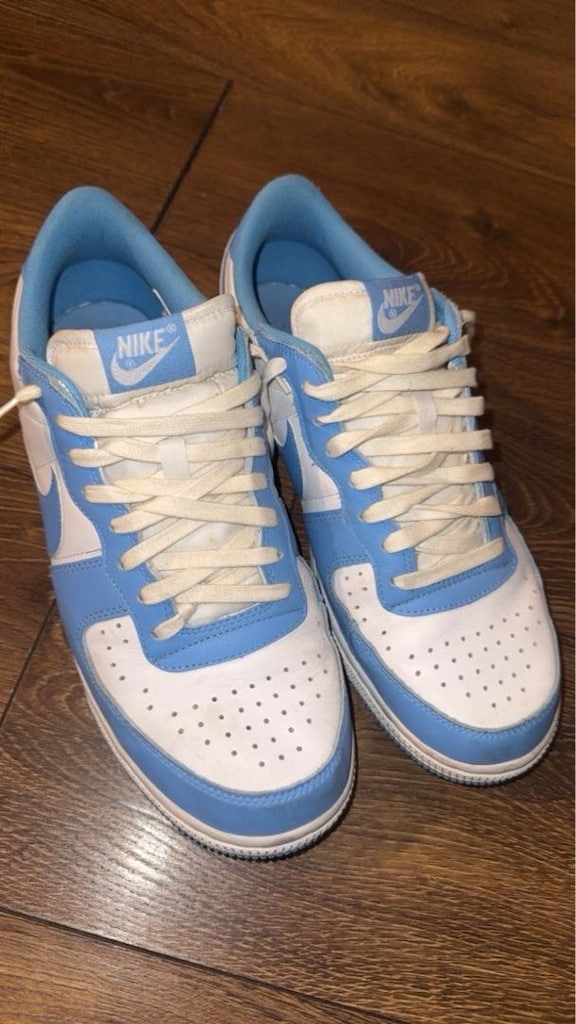 Nike dunk low mavi beyaz 46 numara