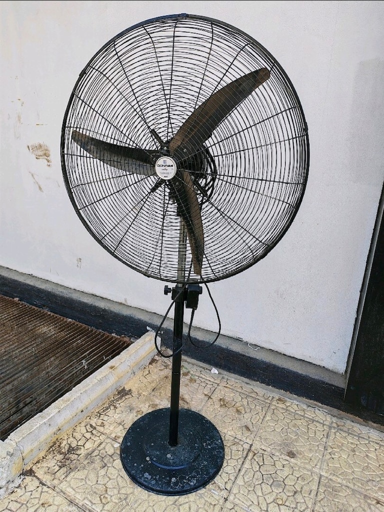 Sanayi tipi büyük boy çelik pervane vantilatör vantiratör fan - 5