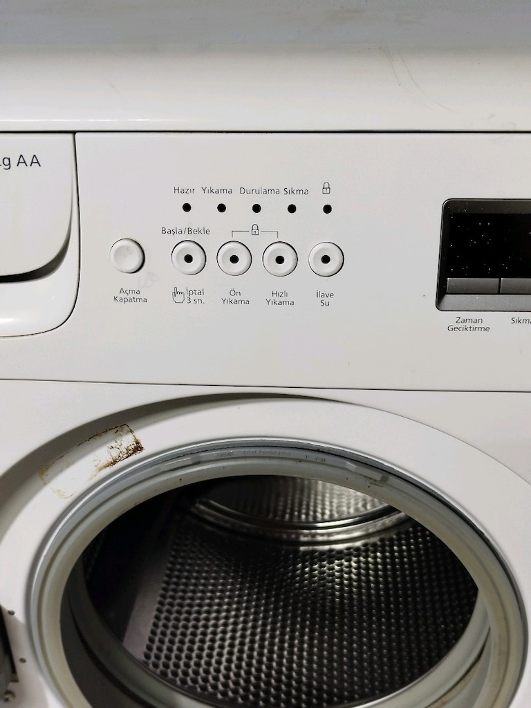 BEKO 6 KG ÇAMAŞIR MAKİNESİ İZMİR İÇİ 3 AY GARANTİMİZ VARDIR - 6