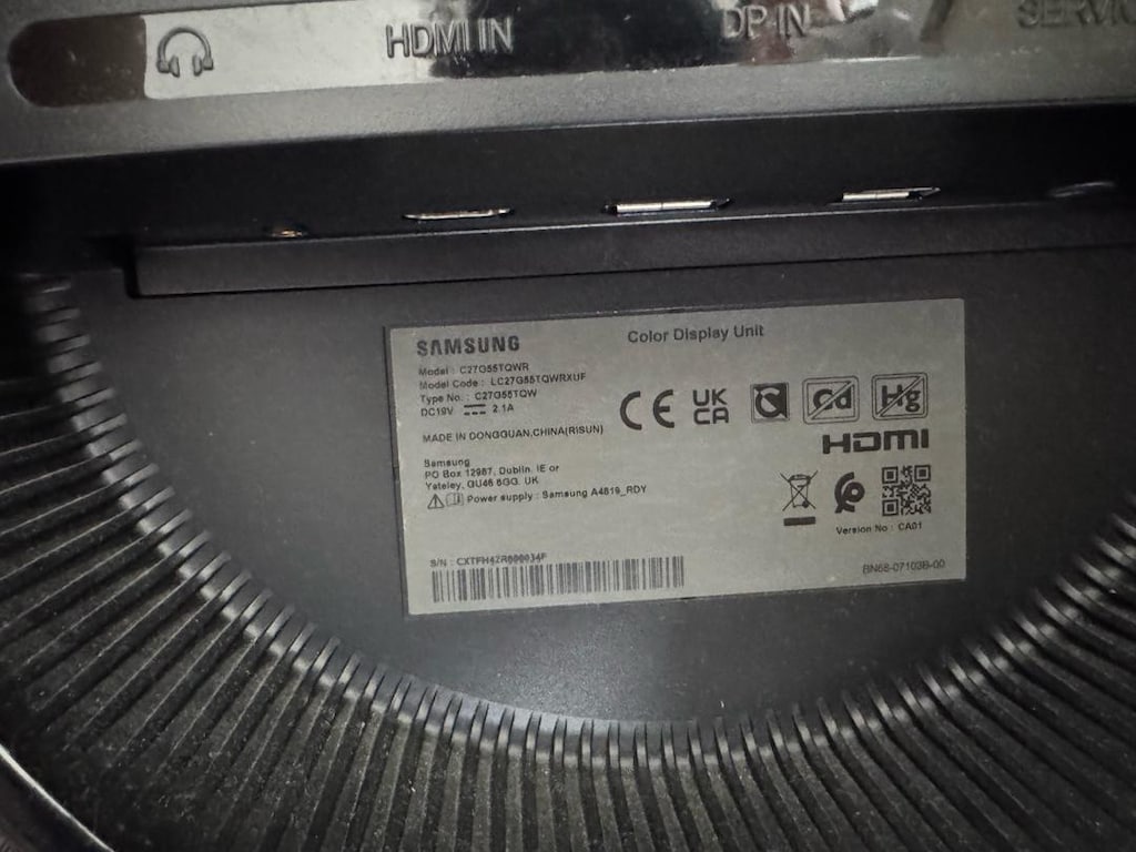 Samsung Odyssey G5 27” 2K 144Hz Kavisli Oyuncu Monitörü - 2