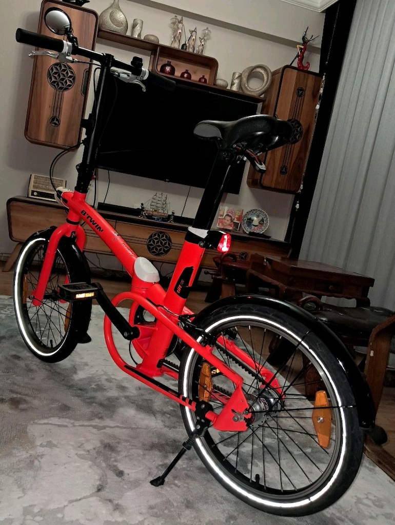 İkisi Bir Arada Avrupa Btwin Tilt 700 Katlanır Bisiklet Serisi - 12