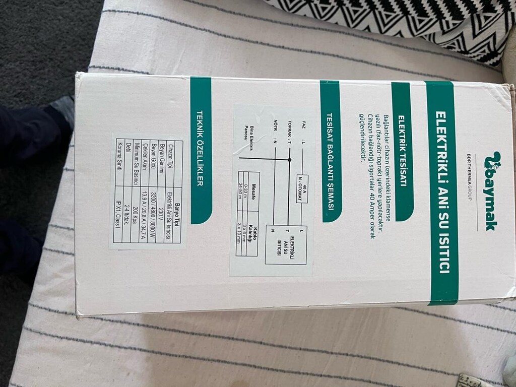 baymak elektrikli su ısıtıcı - 5