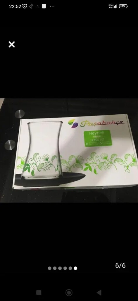 Paşabahçe çay takımı - 6