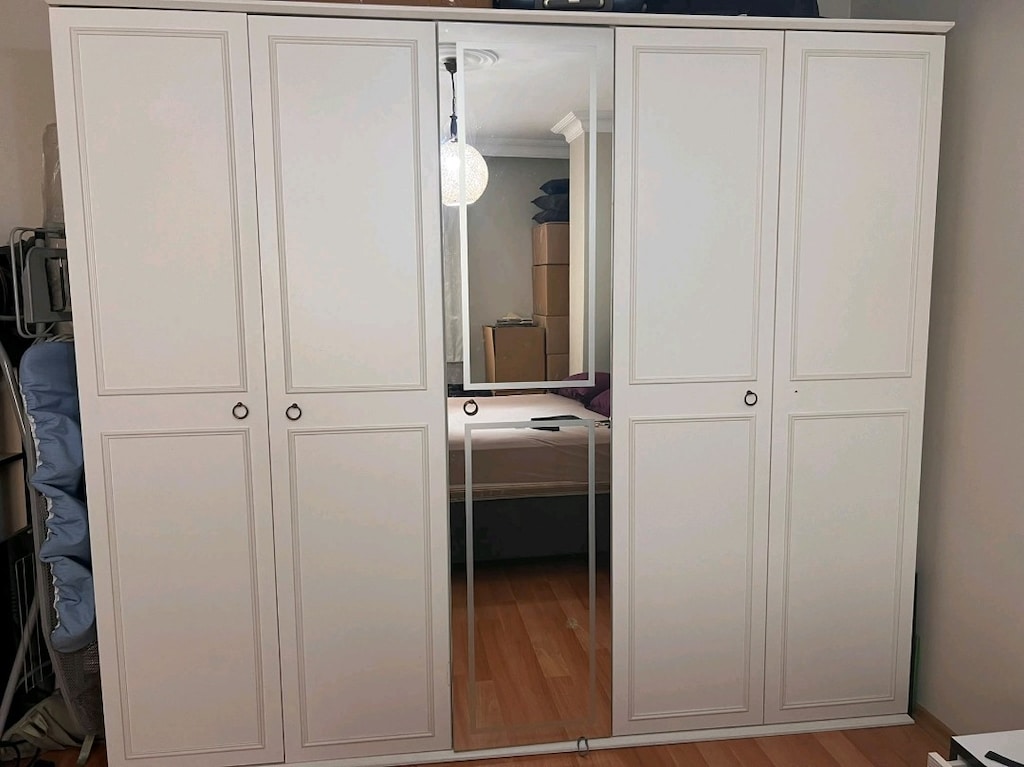 5 kapılı kelebek mobilya gardolap - 2