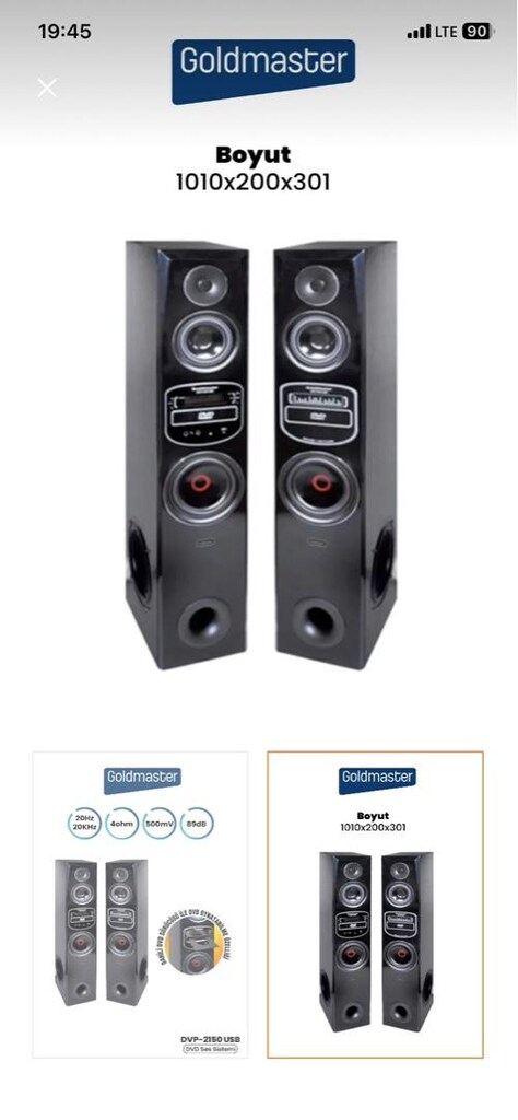 Goldmaster kule tipi sinema sistemi - 3