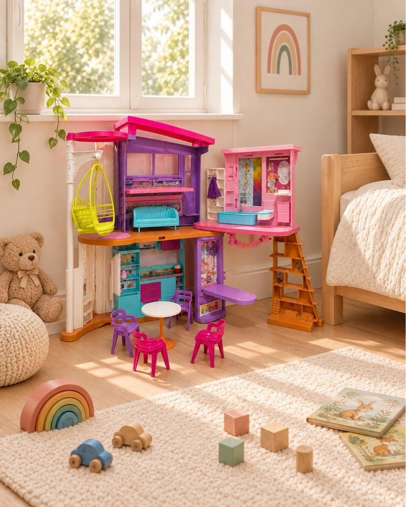 Barbie tatil evi oyun set - 4