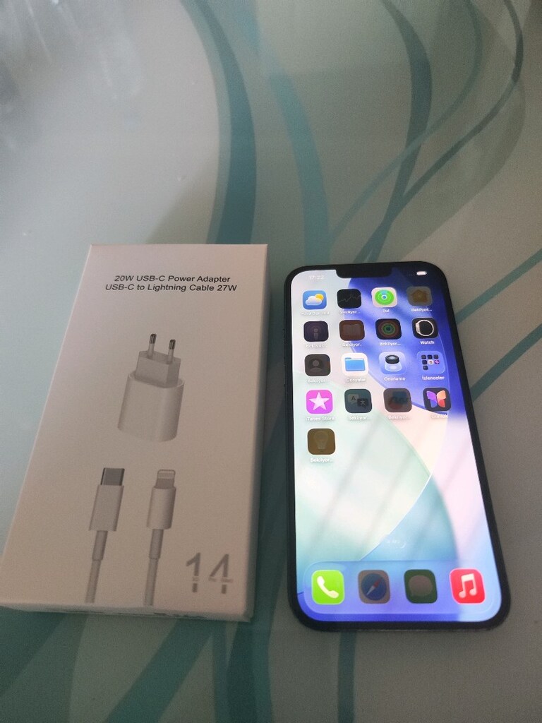 KARTA TAKSİT İPHONE 13 PRO MAX 128 GB PİL 98 SARJ ALETİ MEVCUT TEMİZ - 4