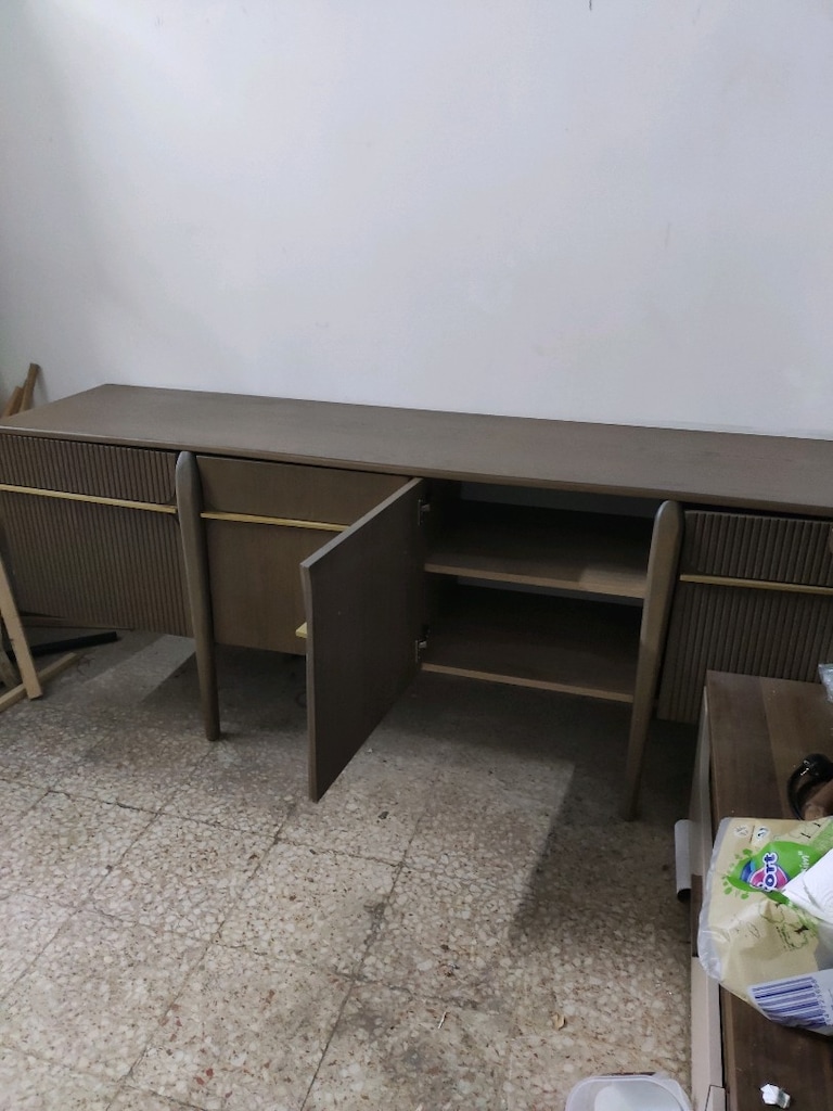 Modern Konsol / Büfet 180cm - Gold Detaylı - Fikirtepe - 6