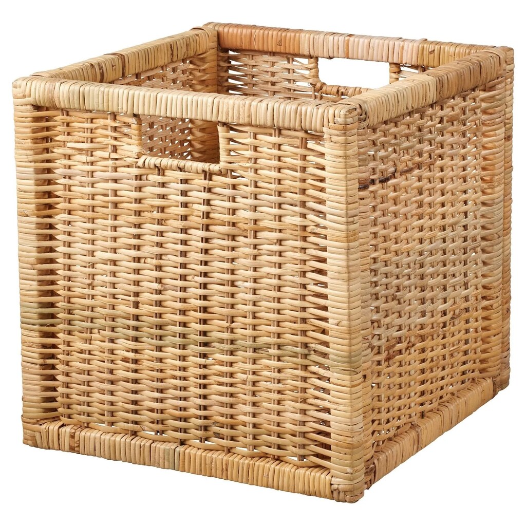 IKEA BRANÄS Sepet, Rattan, 4'lu Seti - 4