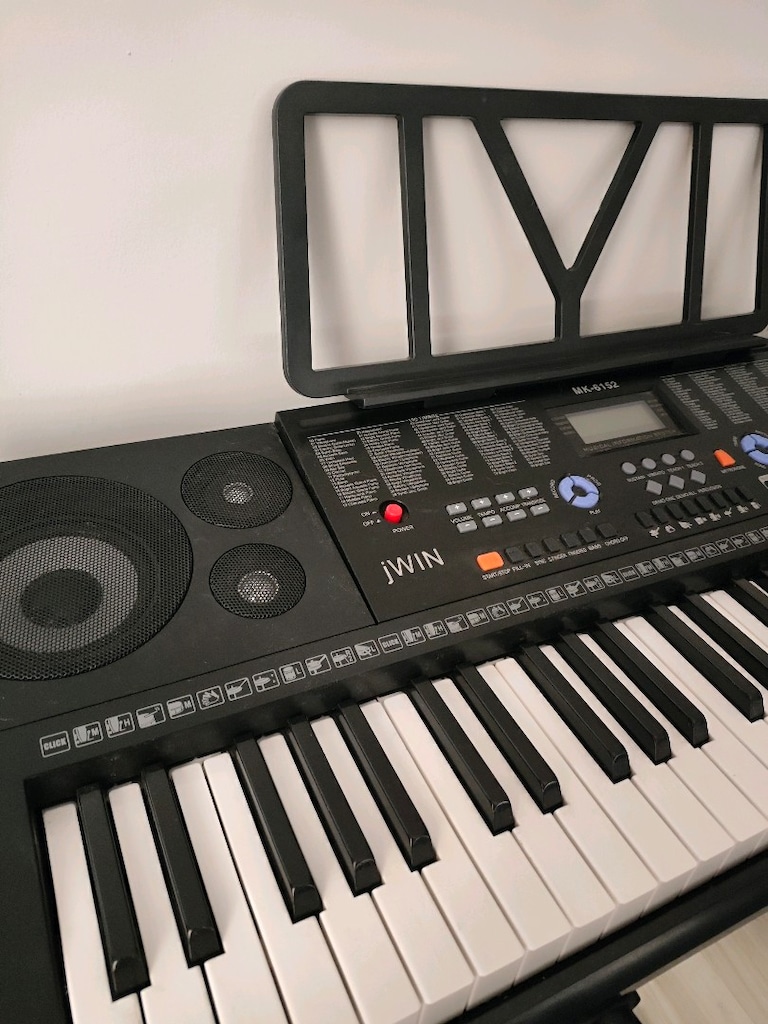 JWIN MK-6152 61 Tuşlu Org + Nota Sehpası + X Stand - 3