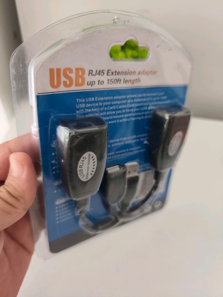 Aogo USB RJ45 Extender Rj 45 USB Ek Uzatıcı CAT5E 6 Kablosu Ekleme Ext - 13