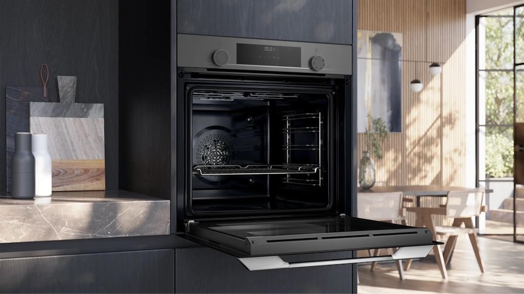 Siemens HU717ABN0T iQ300 Buhar Destekli Ankastre Fırın sıfır paketinde - 5