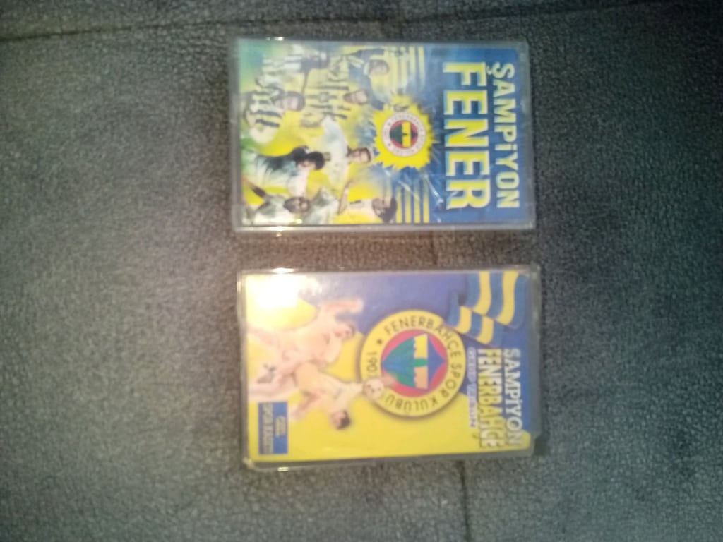 Şampiyon Fener ve Şampiyon Fenerbahçe Orijinal Kasetler - 12