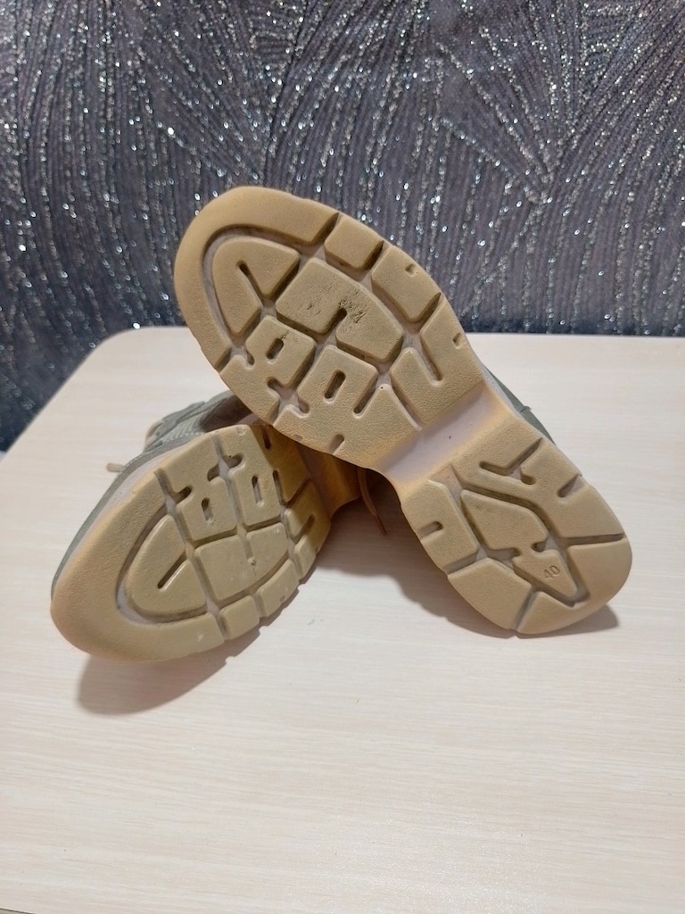 TNC Haki Süet Sneaker (UNİSEX) - 7