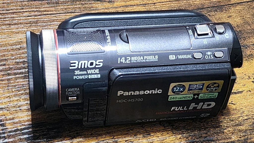 Panasonic HDC-HS700 14.2MP SD/240GB HDD Hybrid 35mm Wide Camcorder - 9