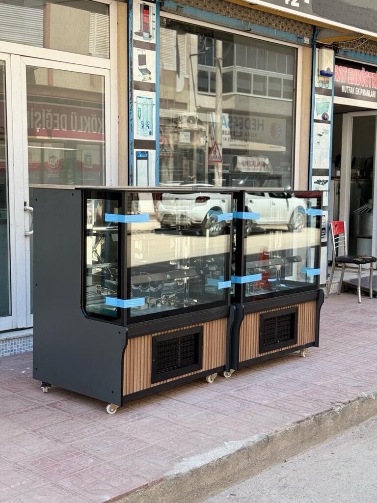 pasta dolabı tatlı dolabı vitrin dolabı kebap dolabı meze dolabı - 12