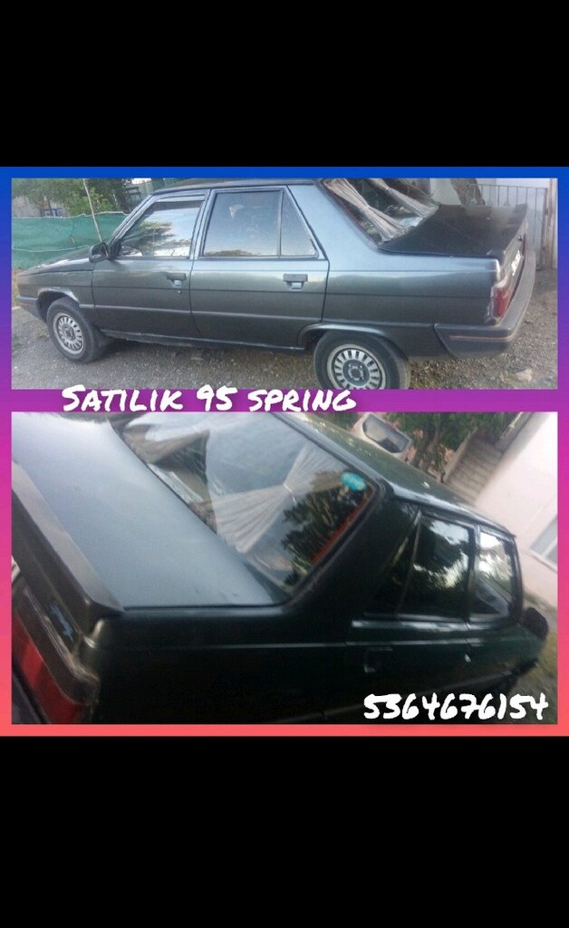 ACİLL SATILIK 95 RENAULT SPRİNG 1.4 - 6