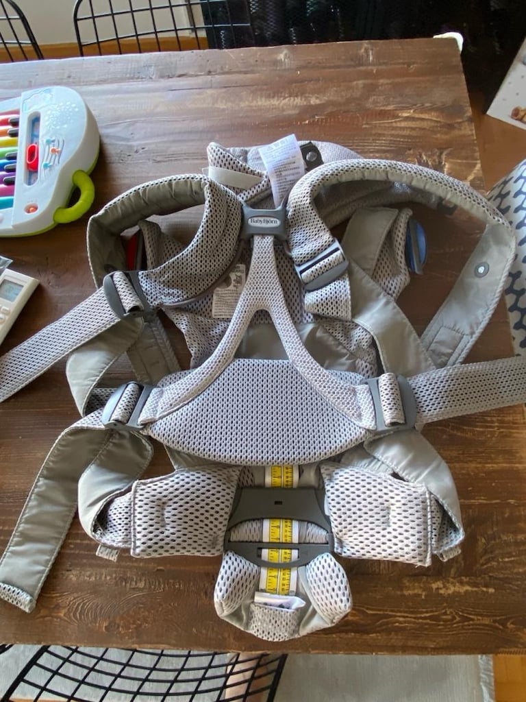BabyBjörn One Air 3D Mesh Kanguru – Tertemiz, Az Kullanılmış - 8