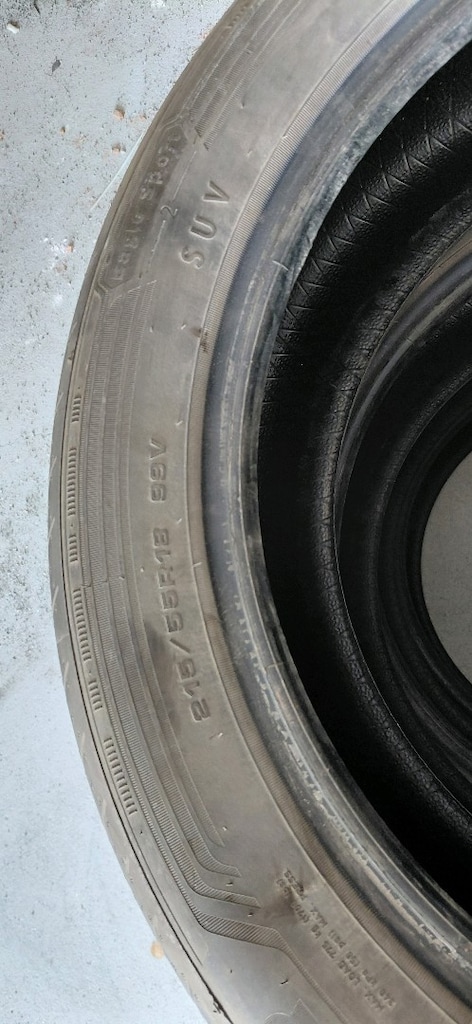 215 55 18 hatasız işlemsiz goodyear marka 2024 tarihli çok düzgün las - 11