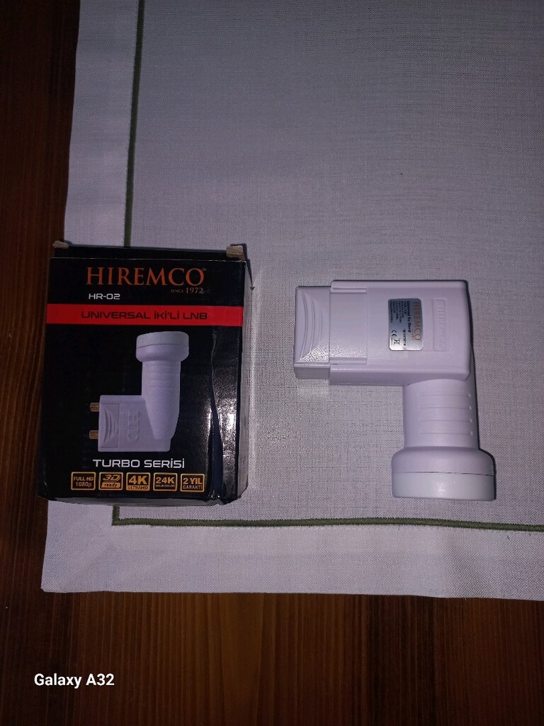 Hiremco Turbo SerisiHr-02 Üniversal Uydu Alıcı Lnb - 2