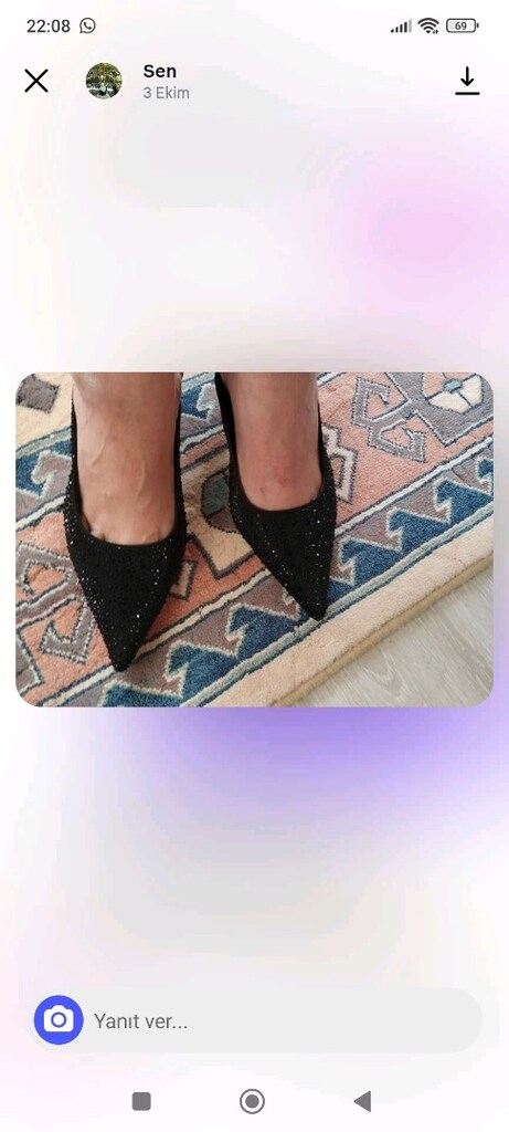 abiye Stiletto ayakkabı - 3