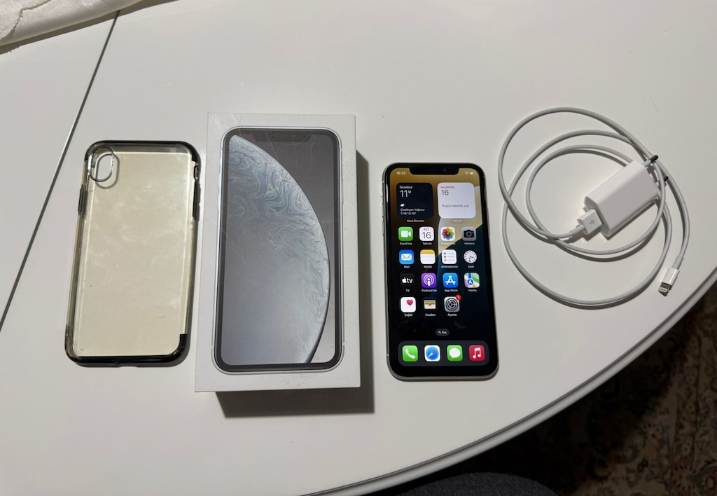 İphone XR Apple Beyaz, Kutulu indirimli en iyi kalite indirimli - 2