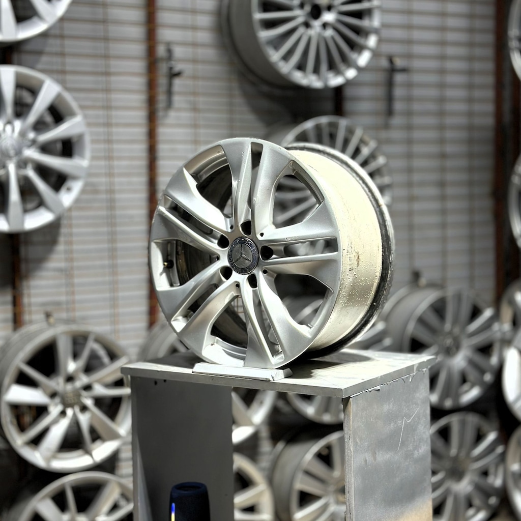 ORİJİNAL 17 inç 5x112 Mercedes W212 Jant Takımı 2. El - 3