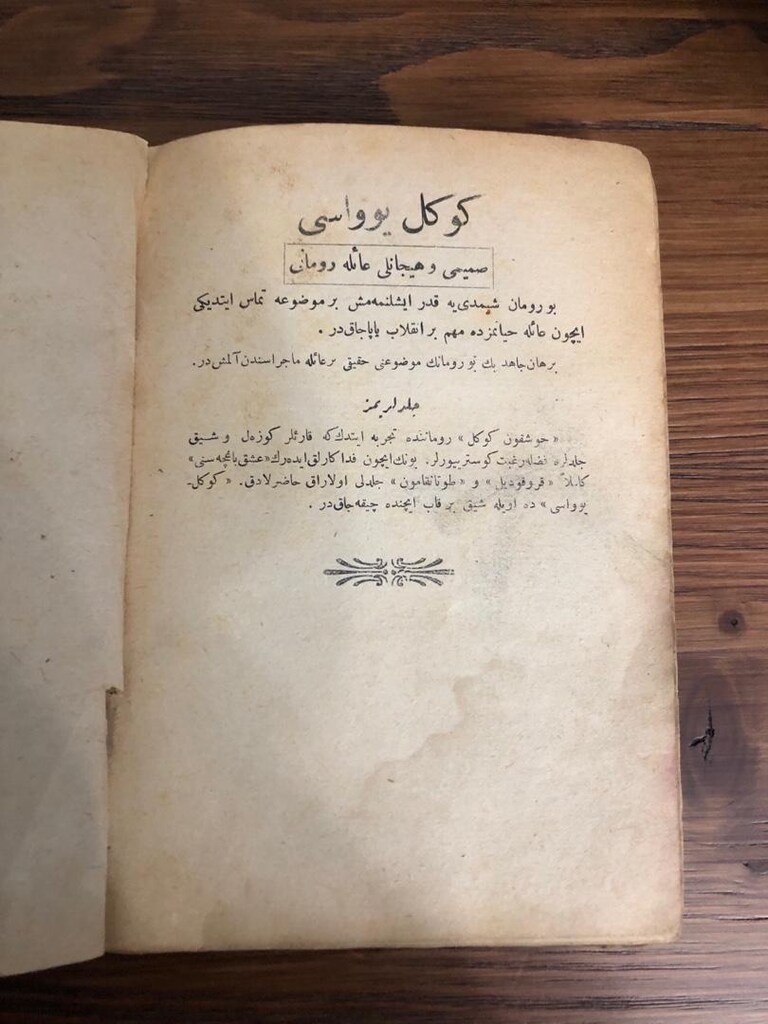 Osmanlıca Kitap - 6