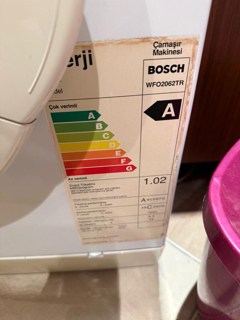Bosch wfo2062tr çamaşır makinesi - 4