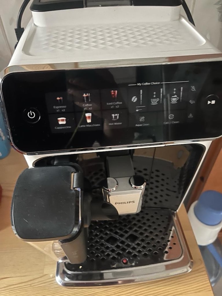 PHİLİPS 3300 seri latte go siyah beyaz - 2