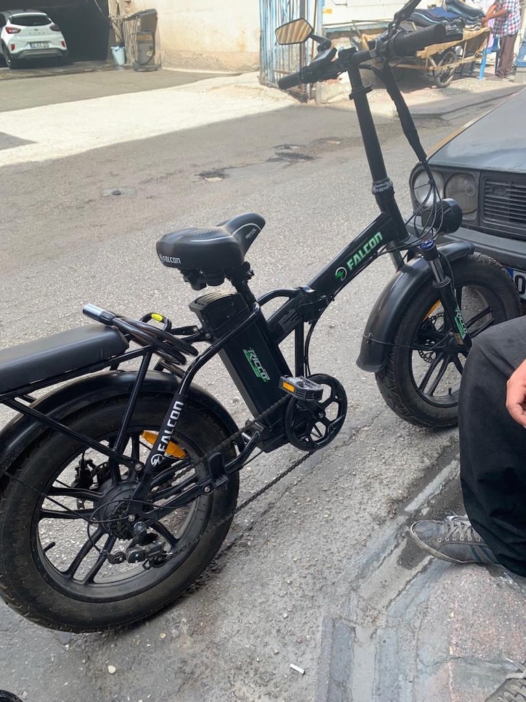 falkon ricco elektrikli bisiklet 48 volt 13 amper 65 km menzil