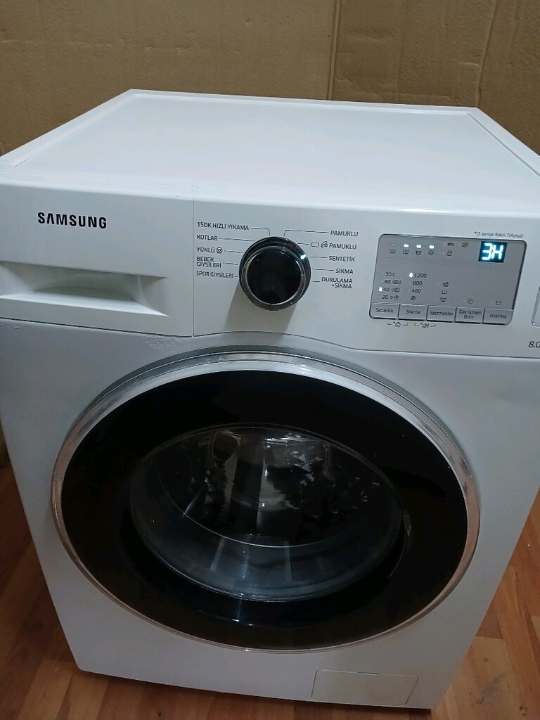 SAMSUNG ÇAMAŞIR MAKİNESİ 8KG - 9