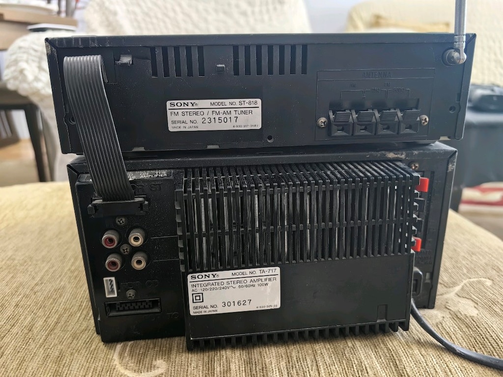 SONY FH-717R MÜZİK SETİ HOPERLÖR VE KUMANDASI YOK SORUNSUZ ÇALIŞIYOR - 8