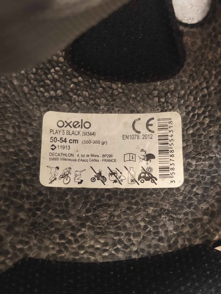 Oxelo Çocuk Paten/Kaykay Kaskı Koruma Seti (50-54 cm) + Nike Tekmelik - 7